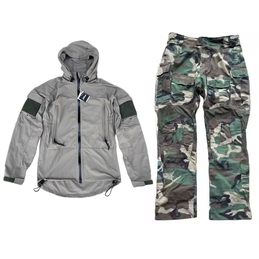 Windproof Jacket Softshell - Taktische Tom ORC graue Softshell-Jacke der