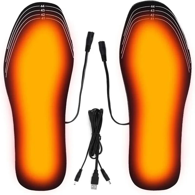 Heated Insole Rechargeable - USB-beheizbare Schuheinlagen, elektrische Fußwärmer, Sockenheizmatten für