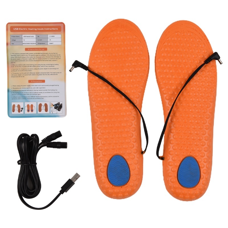 Heated Insole Rechargeable - USB-Aufladbare Elektrische Beheizte Schuheinlagen Heizende Schuheinlagen