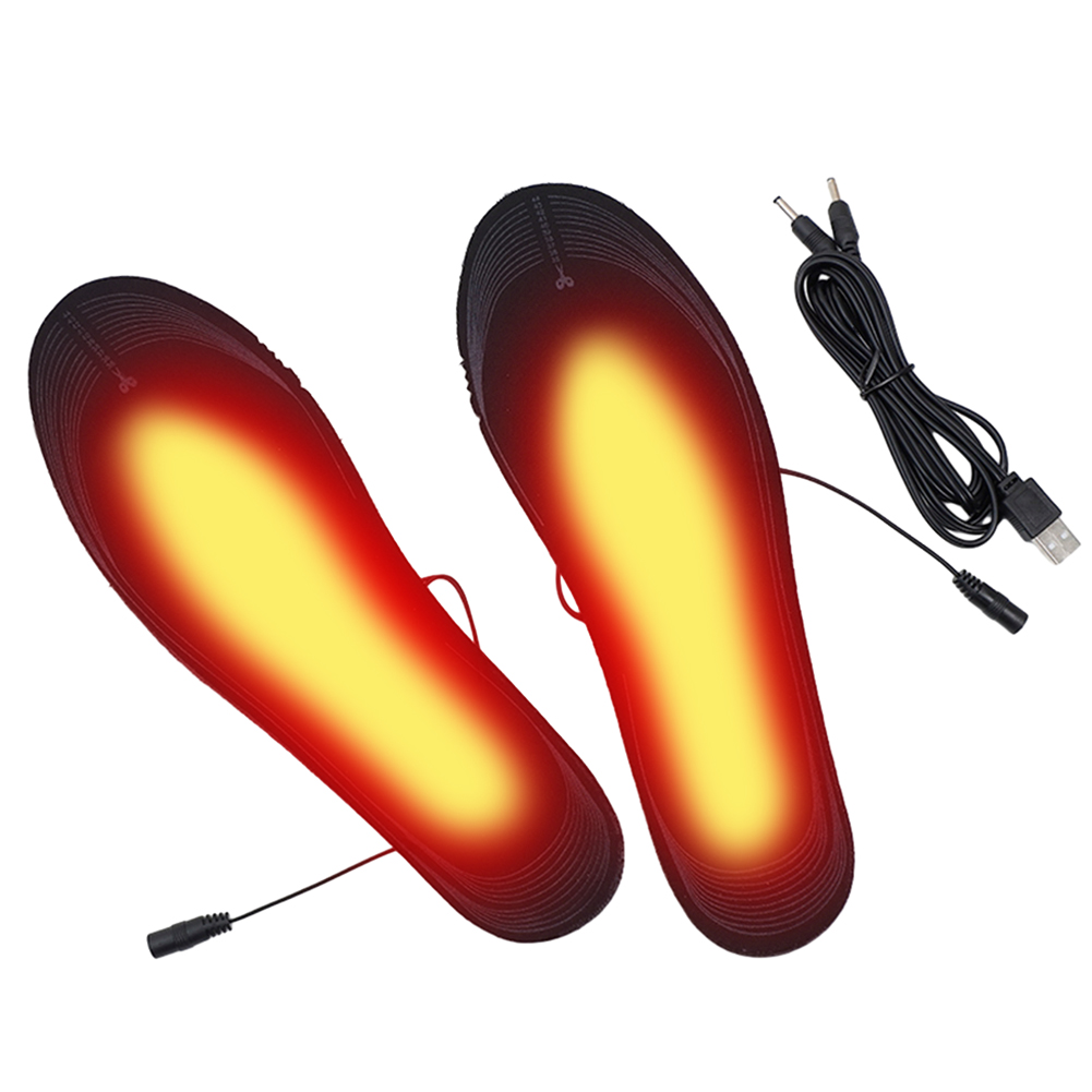 Heated Insole Rechargeable - Unisex elektrische Fuß wärmer einstellbare Temperatur