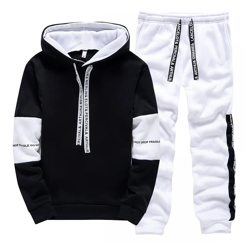 Schwarz-Weißer Herren-Training – Winter Clothing Men Bewertung und Preis