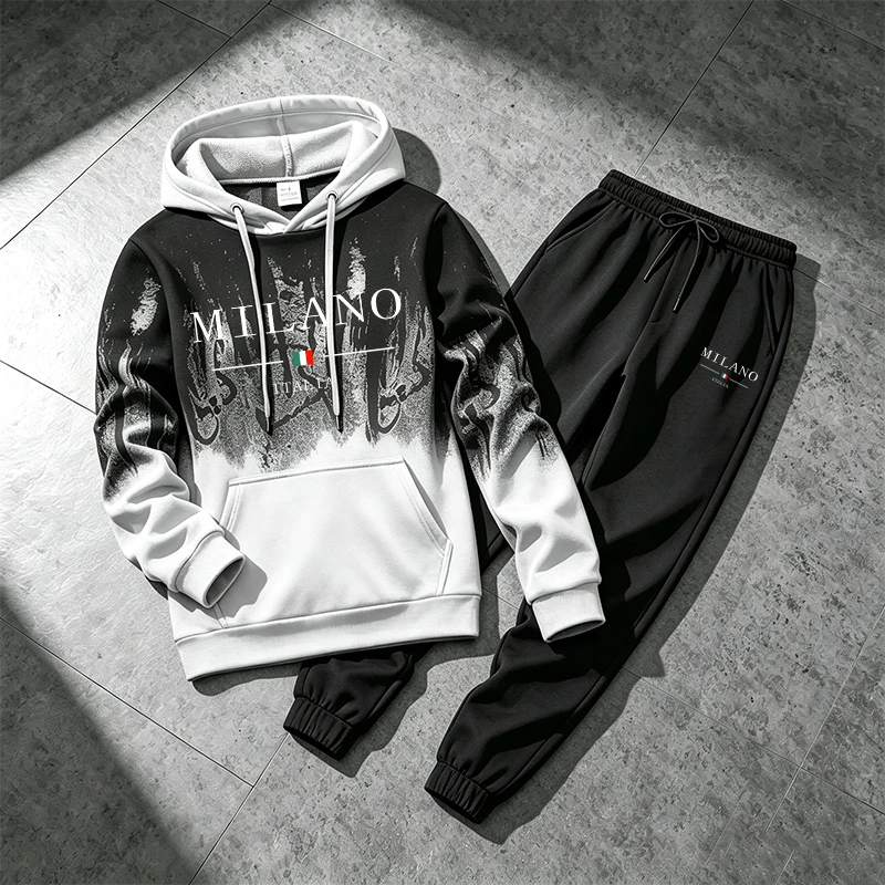 Splashed Ink Herren-Hoodie-Tra – Winter Clothing Men Bewertung und Preis