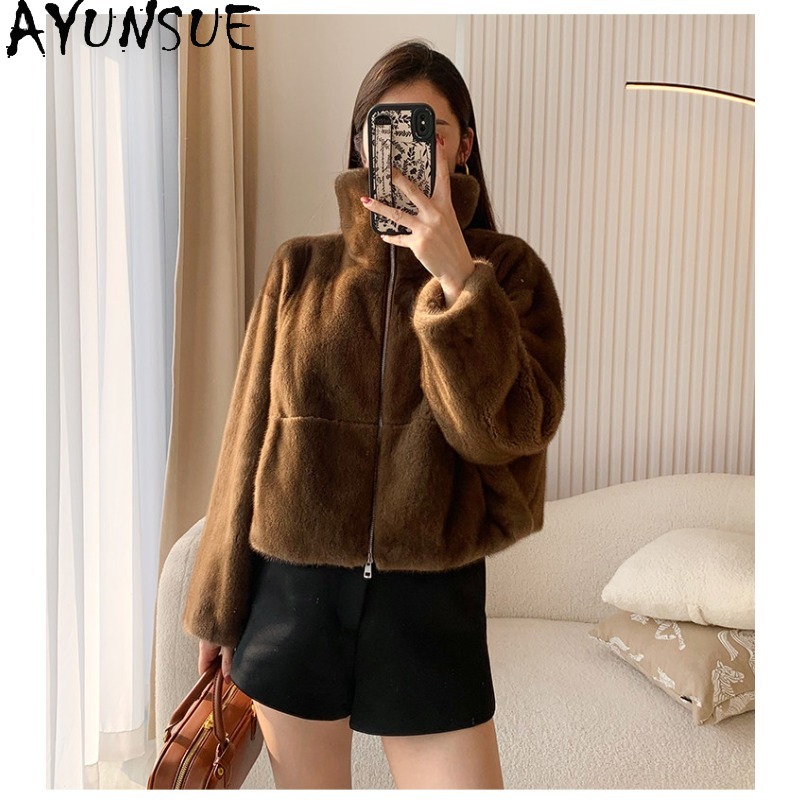 AYUNSUE Purple Label Samt-Echt – Winter Clothing Label Bewertung und Preis