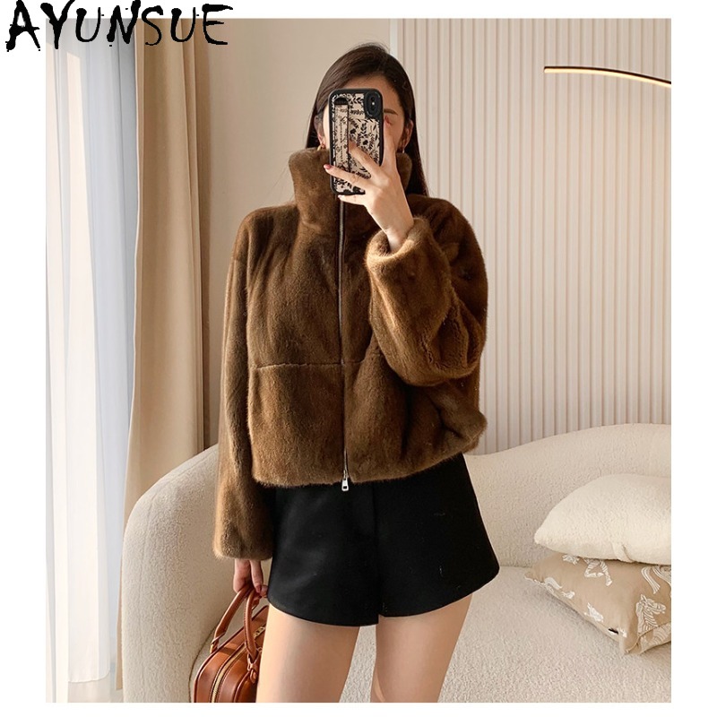 AYUNSUE Purple Label Samt-Echt – Winter Clothing Label Bewertung und Preis