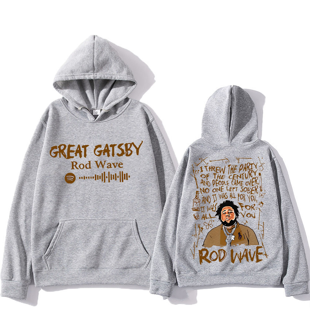 Rod Wave Grafikdruck Mit Kapuz – Winter Clothing Drawing Bewertung und Preis