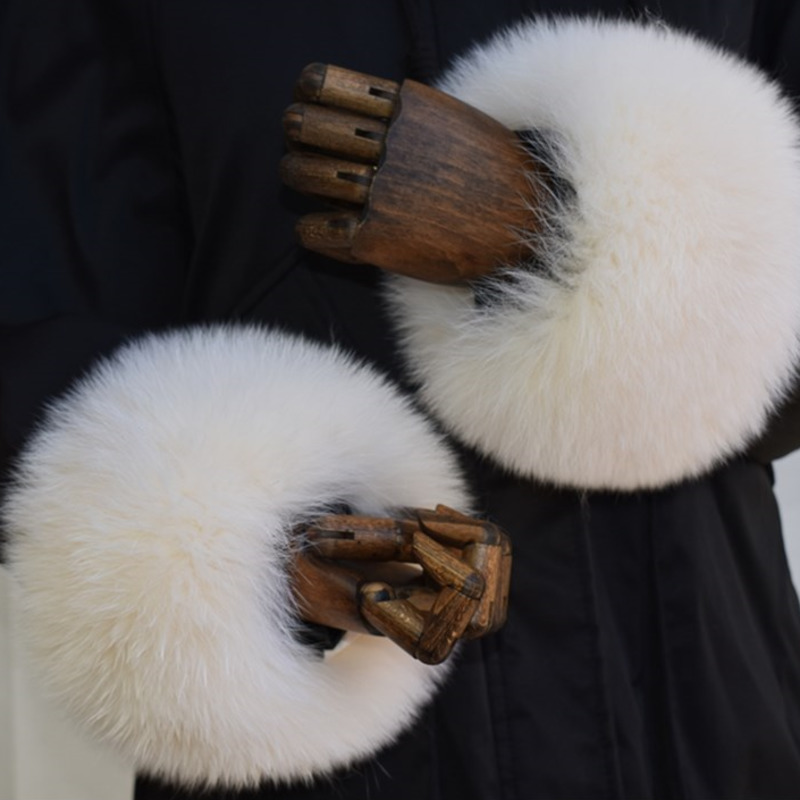 Fuchspelz-Manschetten für Dame – Winter Clothing Items Bewertung und Preis