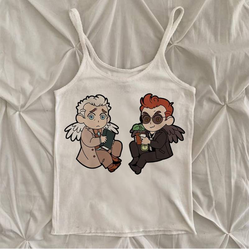 Good OmensY2k Good Omens Print – Winter Clothing Zara Bewertung und Preis