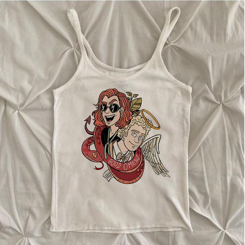 Good OmensY2k Good Omens Print – Winter Clothing Zara Bewertung und Preis