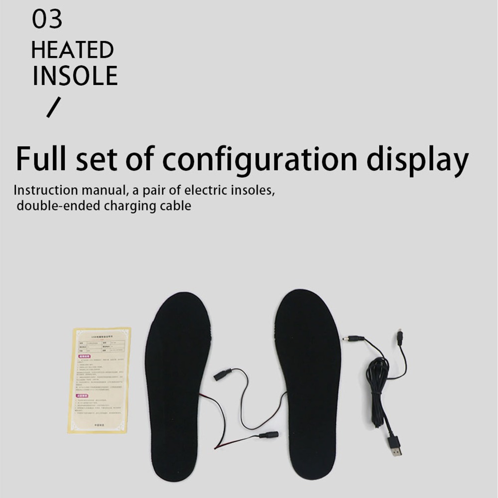 Energiesparende USB-betriebene – Heated Insole Rechargeable Bewertung und Preis