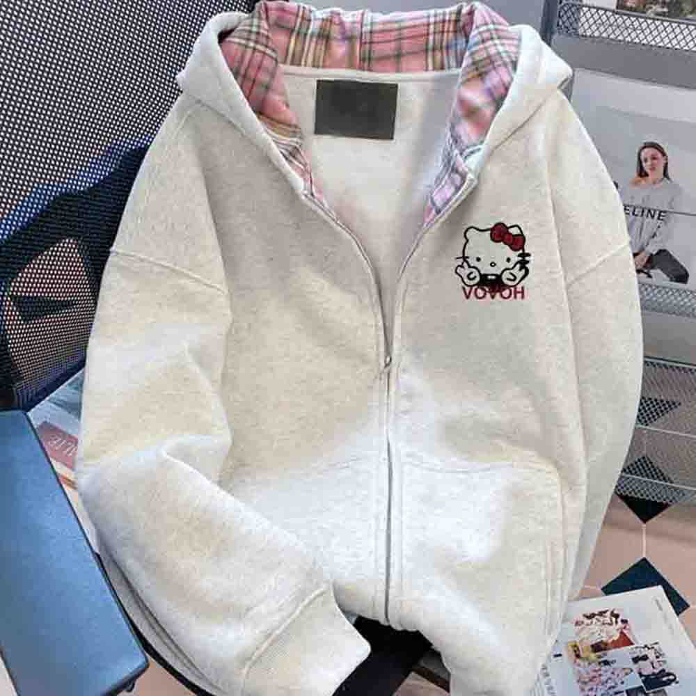 Hello Kitty Damen-Kapuzenpullo – Winter Clothing Items Bewertung und Preis