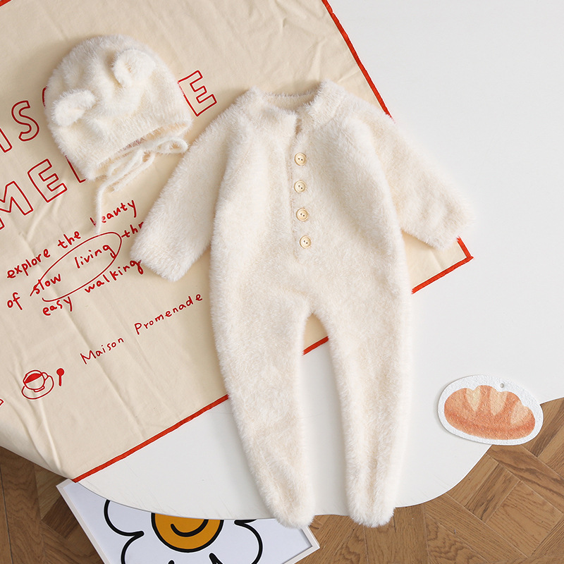 Unisex-Baby-Strampler mit verd – Winter Clothing Label Bewertung und Preis