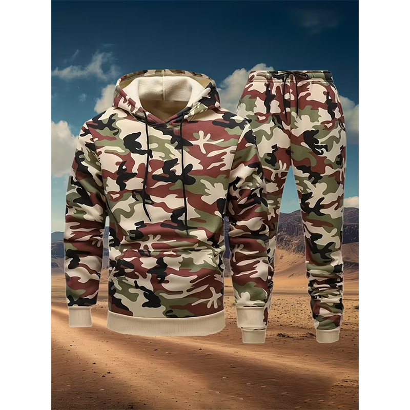 Herbst Tarnmuster 3D-Druck Hoo – Winter Clothing Men Bewertung und Preis