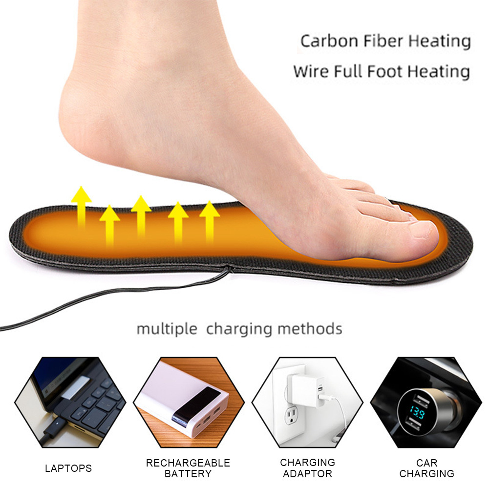USB-beheizte Schuheinlagen, el – Heated Insole Rechargeable Bewertung und Preis