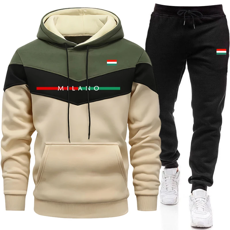 Hochwertiger Trainingsanzug fü – Winter Clothing Men Bewertung und Preis